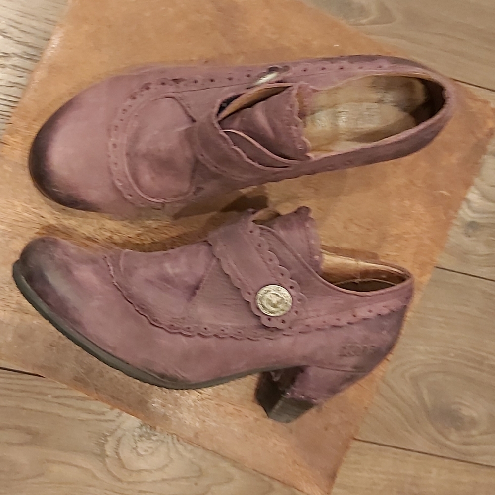 Dkode slip-on leather heels